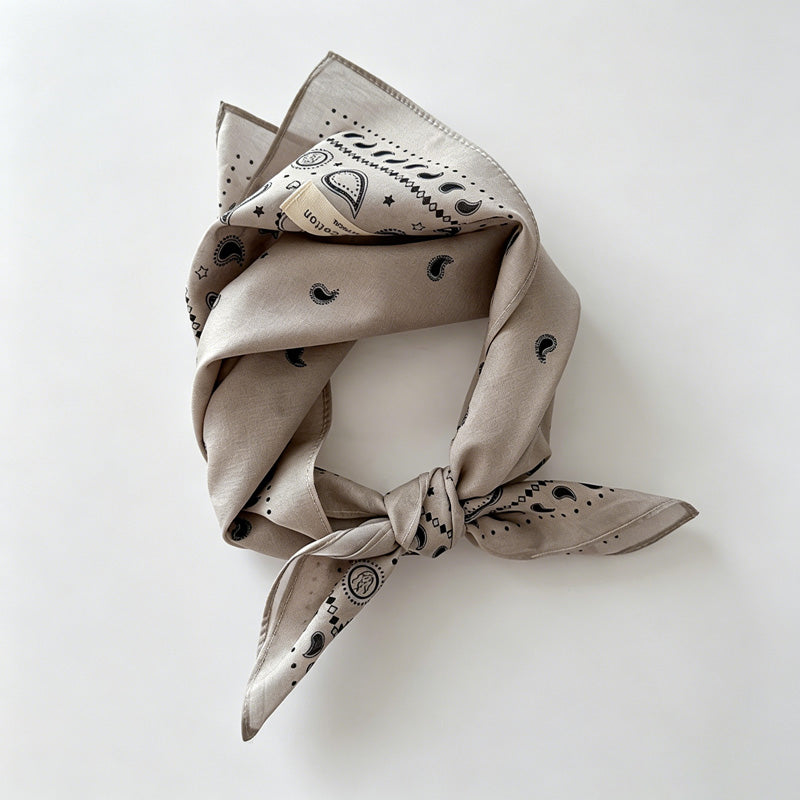 Leopard Paisley Print Bandana