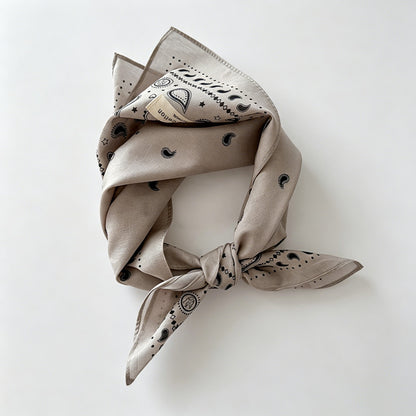 Leopard Paisley Print Bandana