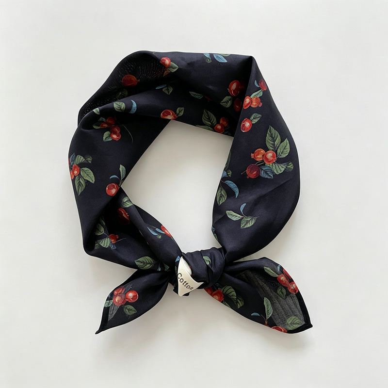 Floral Print Bandana