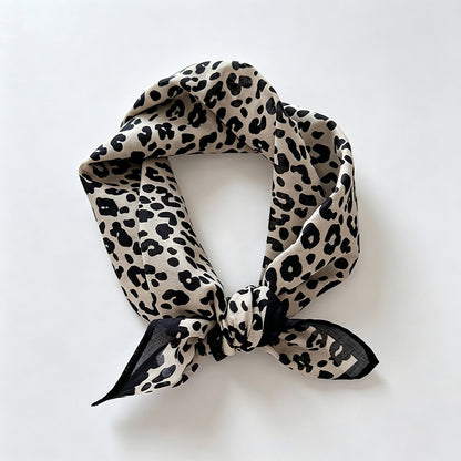 Leopard Paisley Print Bandana