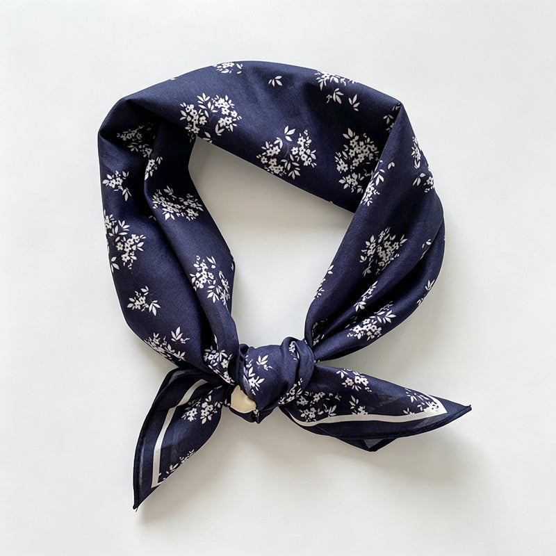 Floral Print Bandana