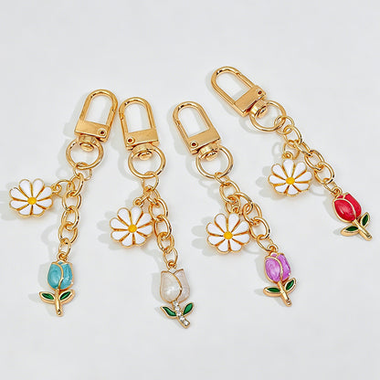 Floral Keychain