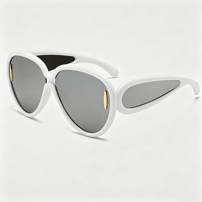 Oversized Hollow Sunglasses