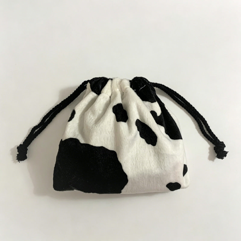 Cow Print Storage Pouch Makeup Bag