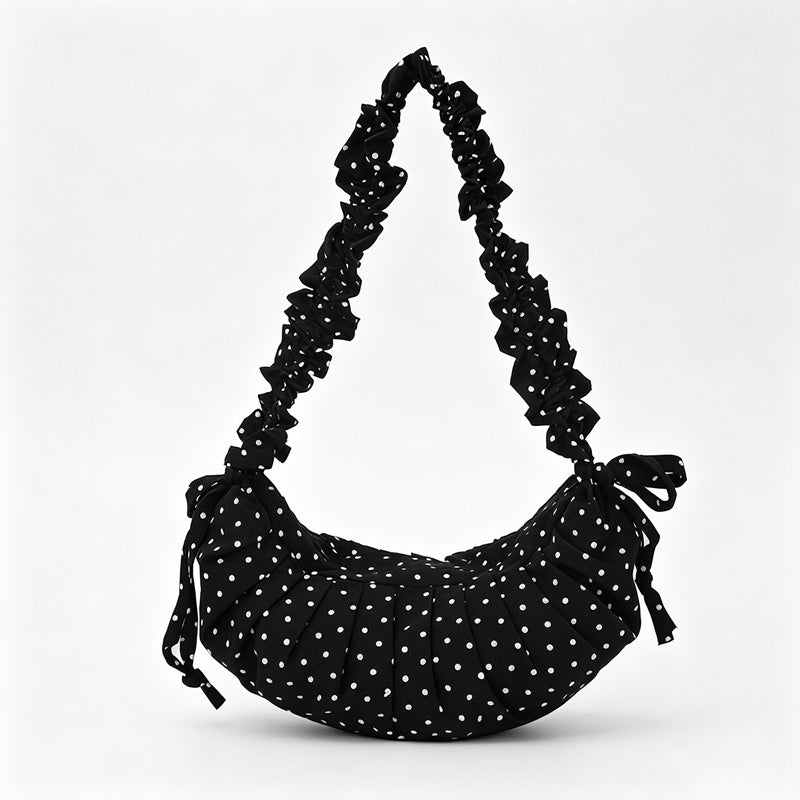 Polka Dot Ruffle Bag