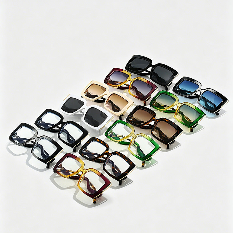 Luxury Oversized Square Sunglasses