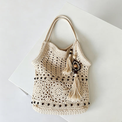 Open Weave Shoulder Bag