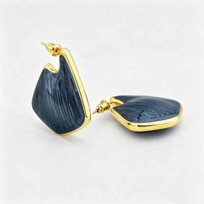Shimmer Hoop Earrings