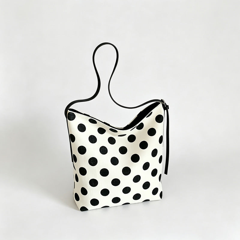 Polka Dot Shoulder Bag