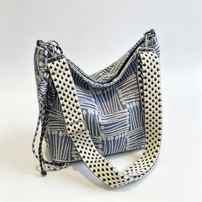 Large Capacity Patchwork Shoulder Bag