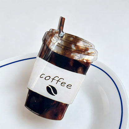 Mini Snack & Coffee Hair Claw Clips