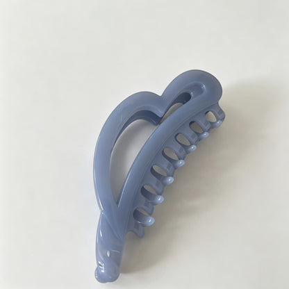 Irregular Heart Acrylic Hair Claw Clip