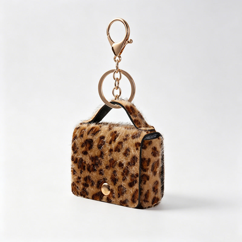 Leopard Keychain Pouch