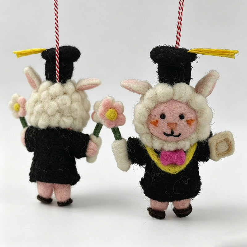 Graduation Plush Keychain