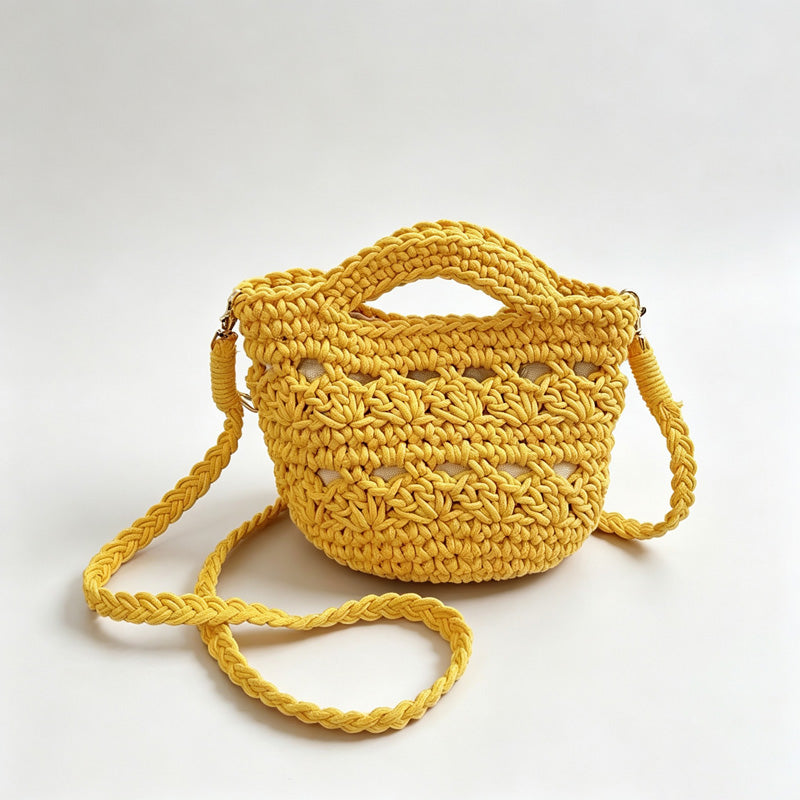 Mini Crochet Crossbody Bag