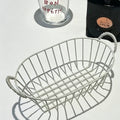 Durable Iron Hollow Wire Fruit Storage Basket
