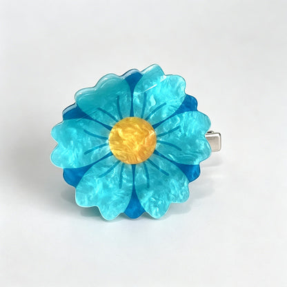 Flower Hair Claw Clips