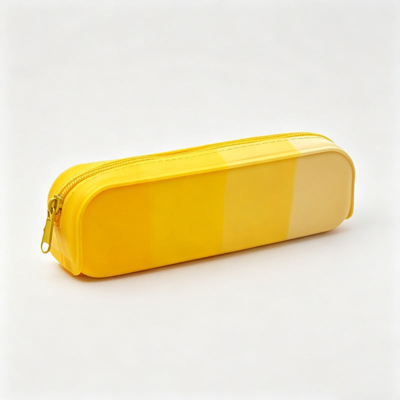 Rainbow Gradient Accordion PVC Pencil Case