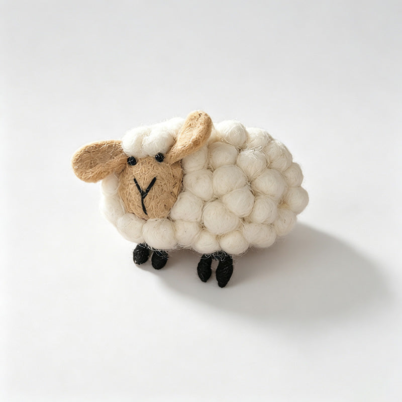 Sheep Plush Keychain