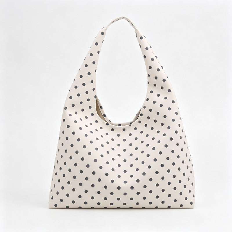 Polka Dot Hobo Bag