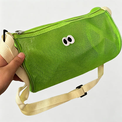 Breathable Mesh Swim Crossbody Storage Shoulder Bag