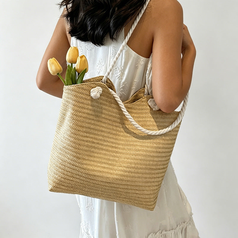 Everday Striped Tote Bag