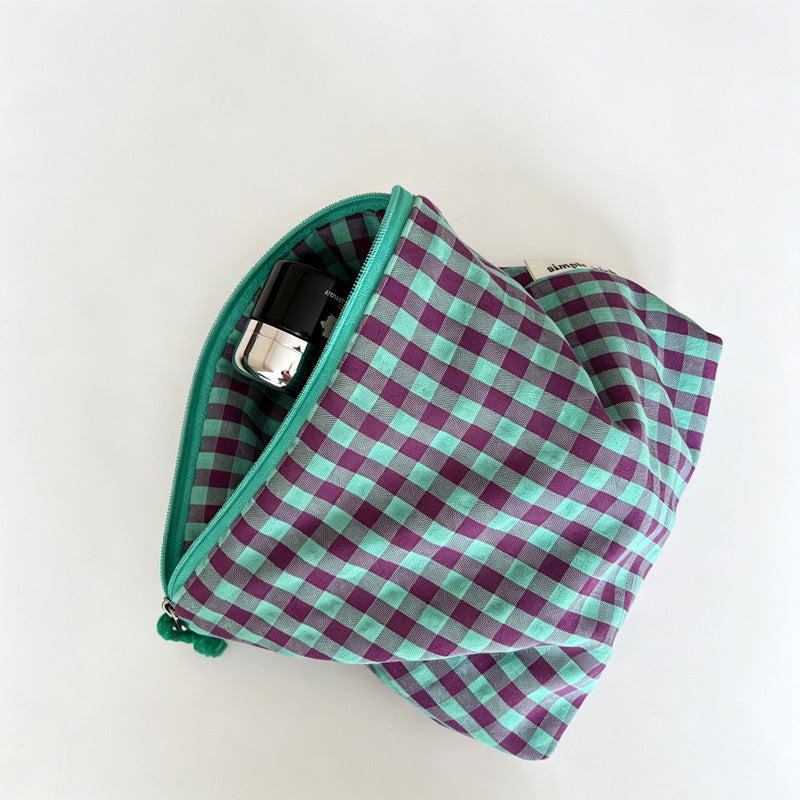 Patchwork Zip Pouch