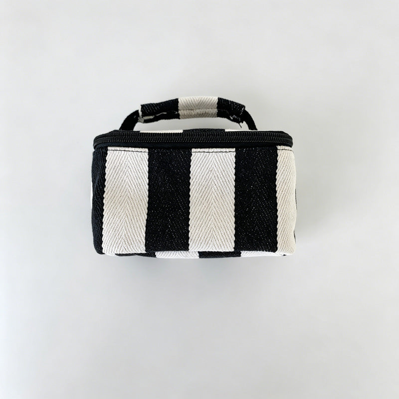 Thick Stripe Storage Pouch