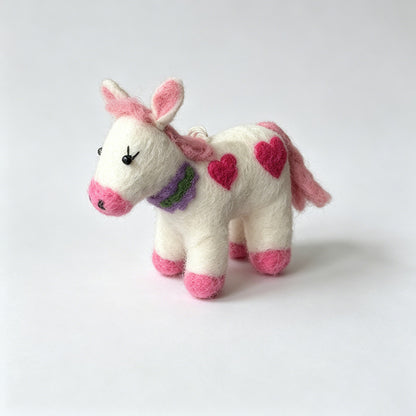 Pony Keychain Bag Charm