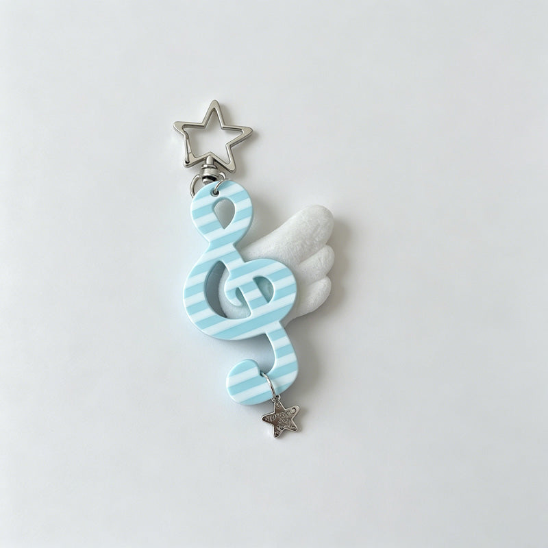 Musical Star Keychain