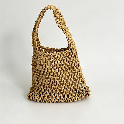 Mesh Knit Tote Bag