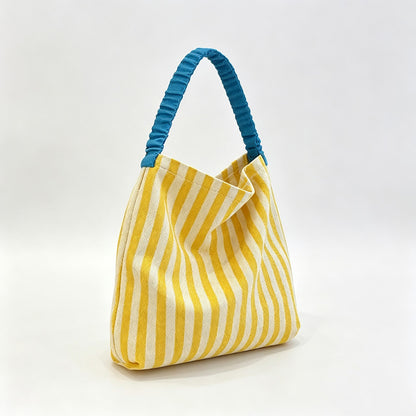 Striped Rope Tote Bag