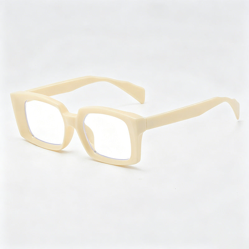 Retro Thick Square Frame Sunglasses