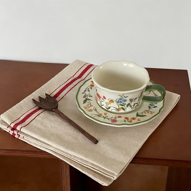 Boho Premium Modern Retro Striped Cotton Placemat