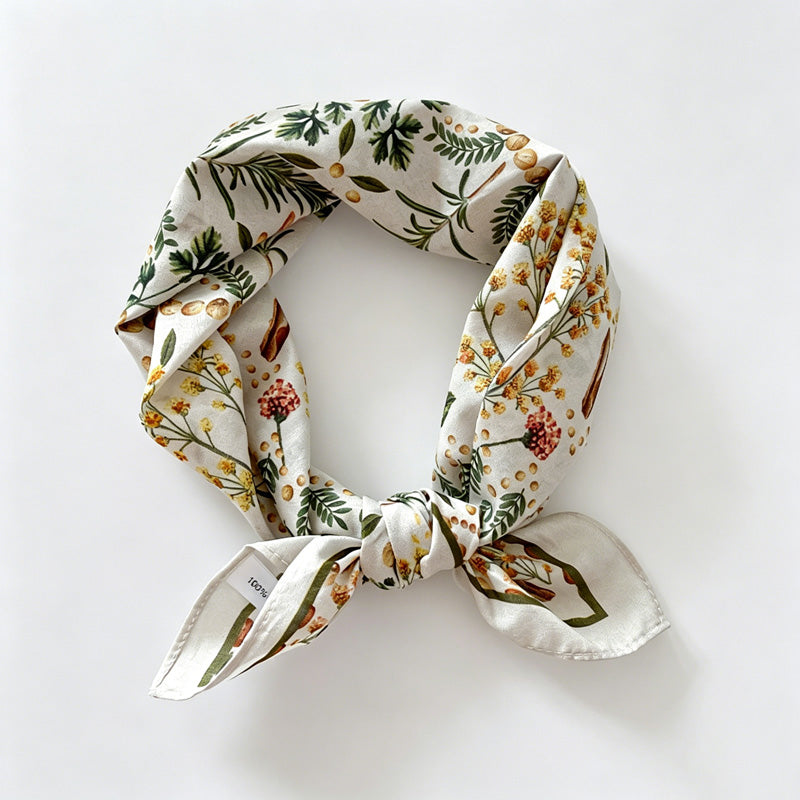 Little Flower Print Bandana