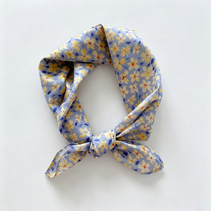 Floral Porcelain Print Bandana