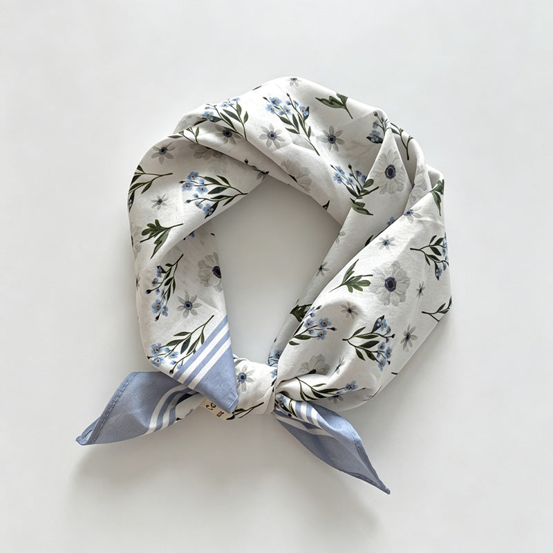 Little Flower Print Bandana