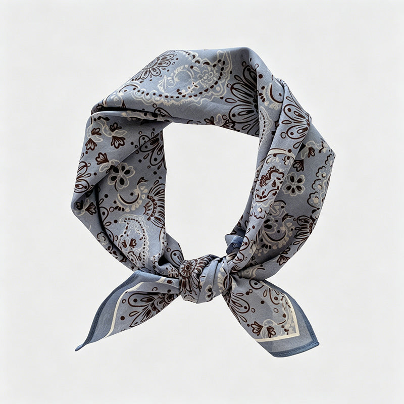 Floral Porcelain Print Bandana