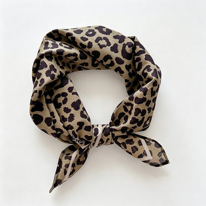 Leopard Paisley Print Bandana