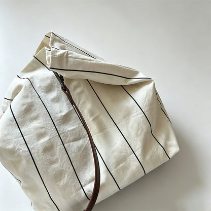 Striped Shoulder Bag