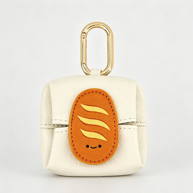 Lovely Cartoon Fruit Shape Mini PU Earbud Pouch
