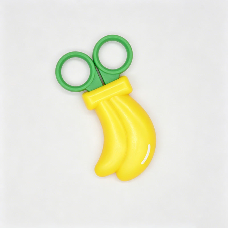 Fruit Cover Blunt Tip Kids Safety Scissors