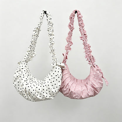 Polka Dot Ruffle Bag