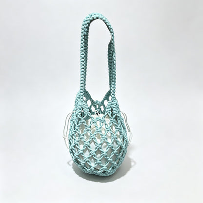 Beaded Crochet Shoulder Bag