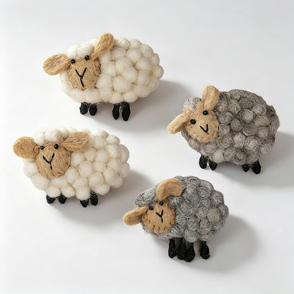 Sheep Plush Keychain