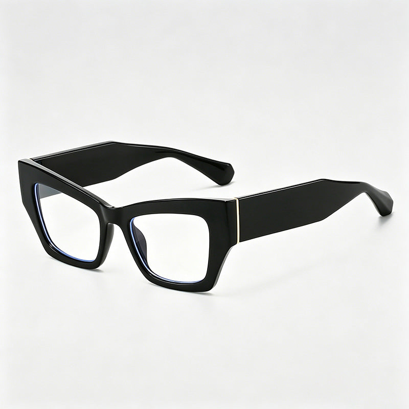 Trendy Geometric Cat Eye Sunglasses