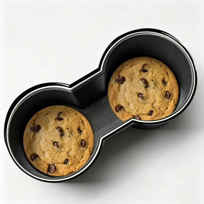 Cookie Shape Round Car Coaster