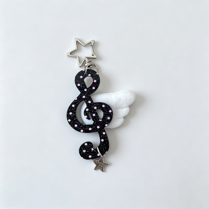Musical Star Keychain