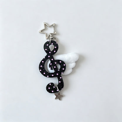 Musical Star Keychain