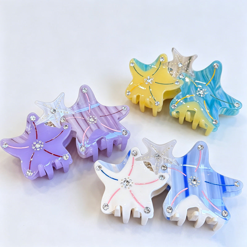 Starfish Shape Claw Clip